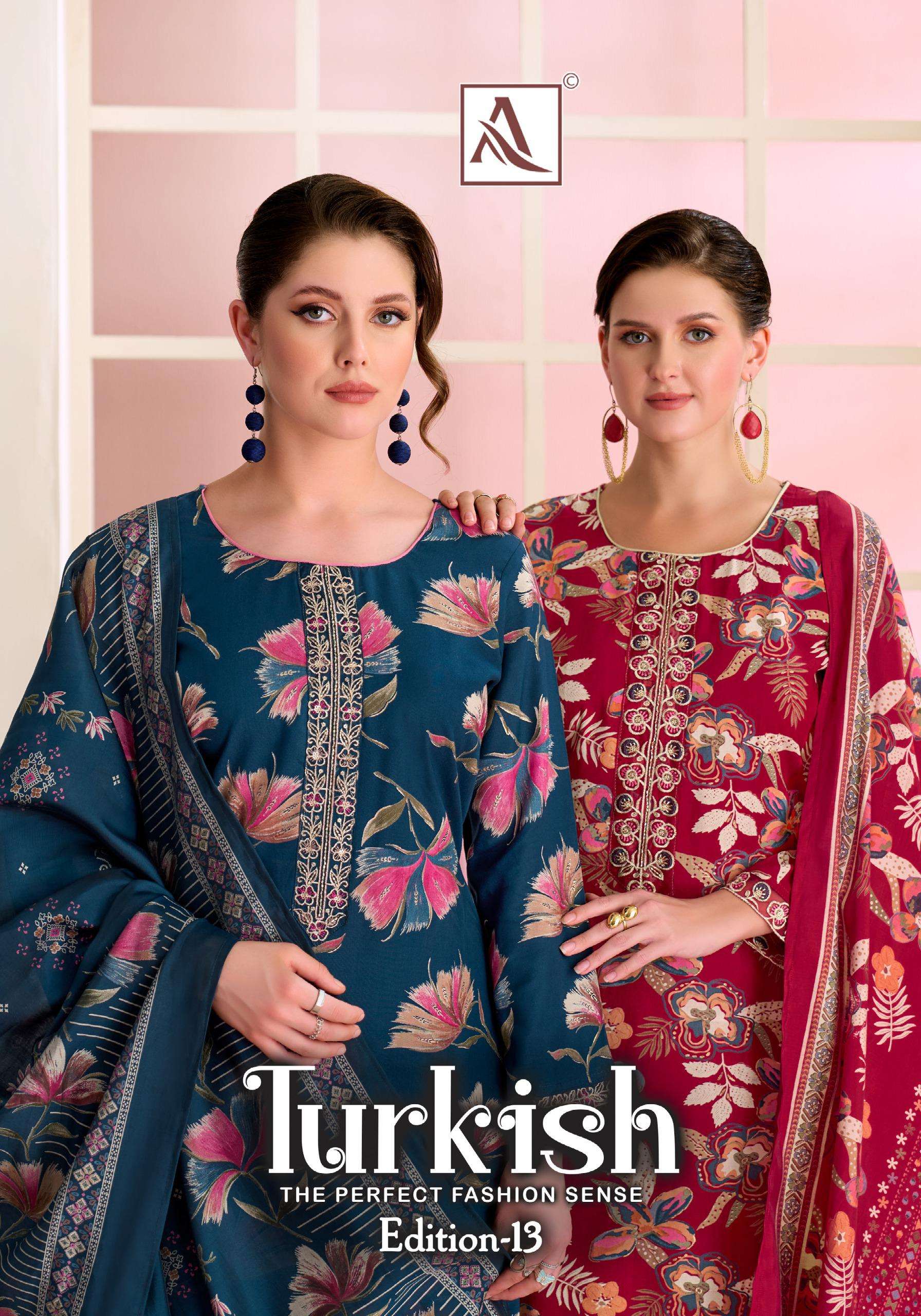 TURKISH EDITION -13 BY ALOK SUIT